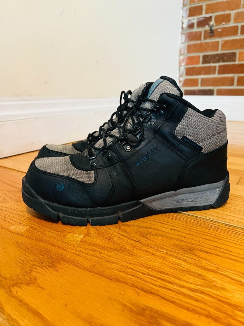 Wolverine Men's Mauler Hiker Waterproof Work Boots Size 12 EW